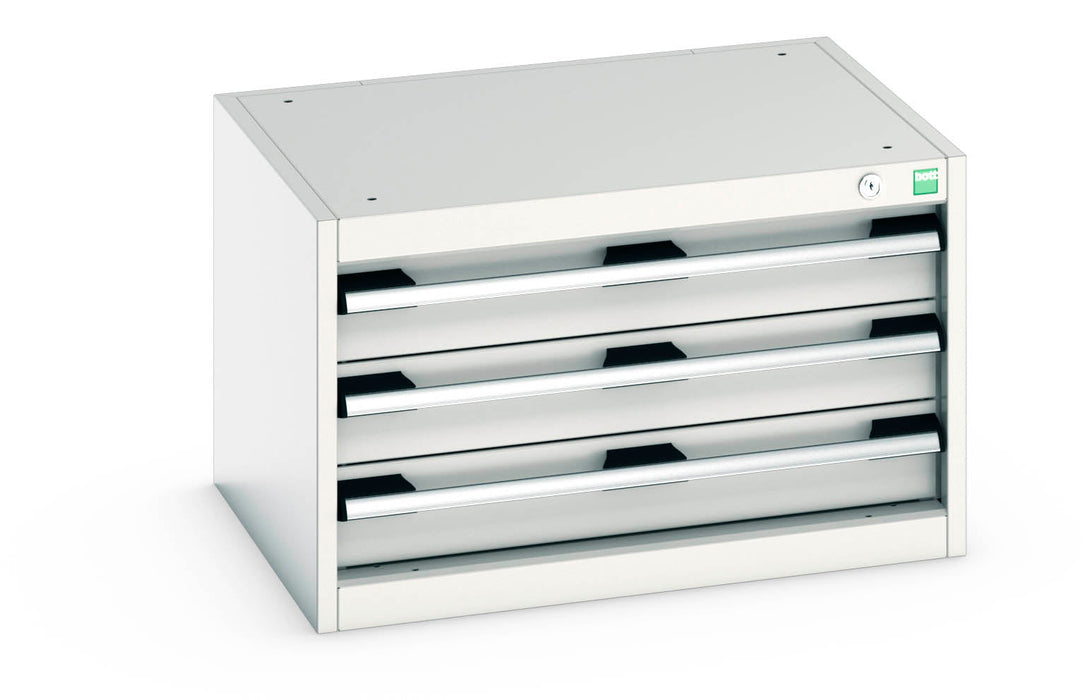 Bott Cubio Drawer Cabinet With 3 Drawers (WxDxH: 650x525x400mm) - Part No:40011068