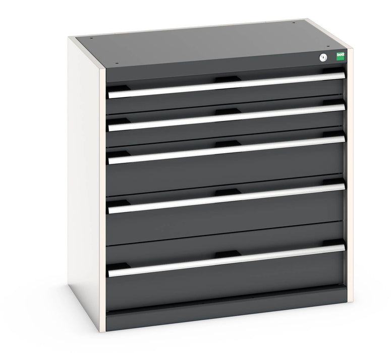 Bott Cubio Drawer Cabinet With 5 Drawers (WxDxH: 800x525x800mm) - Part No:40012017