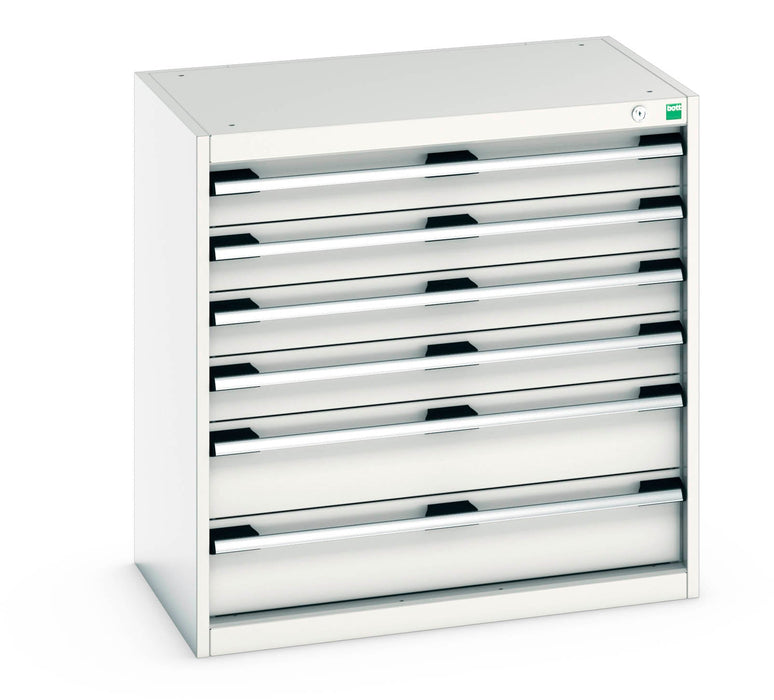 Bott Cubio Drawer Cabinet With 6 Drawers (WxDxH: 800x525x800mm) - Part No:40012019