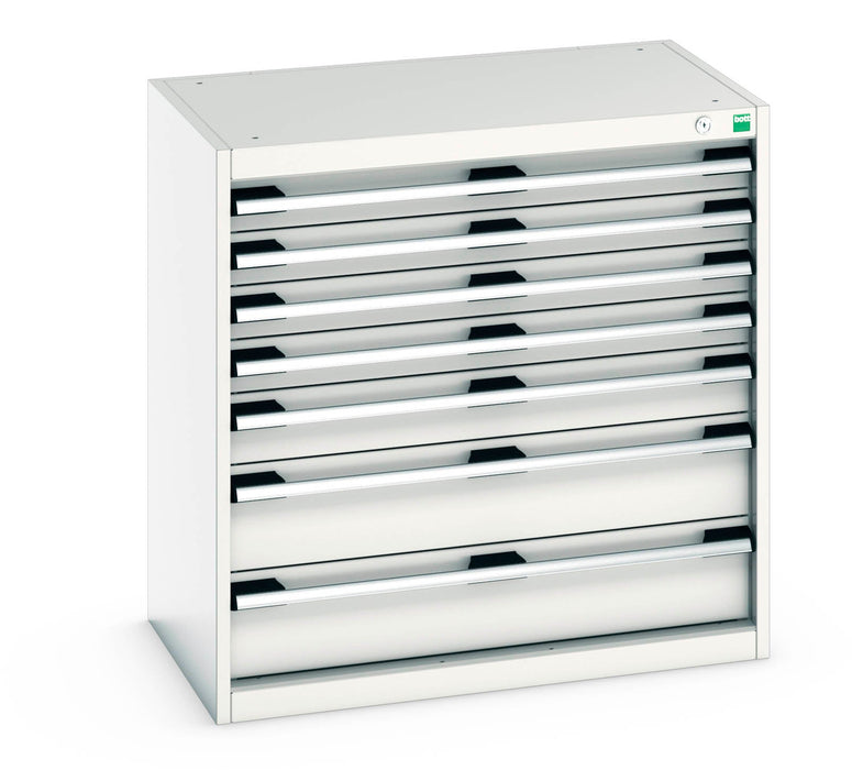 Bott Cubio Drawer Cabinet With 7 Drawers (WxDxH: 800x525x800mm) - Part No:40012021