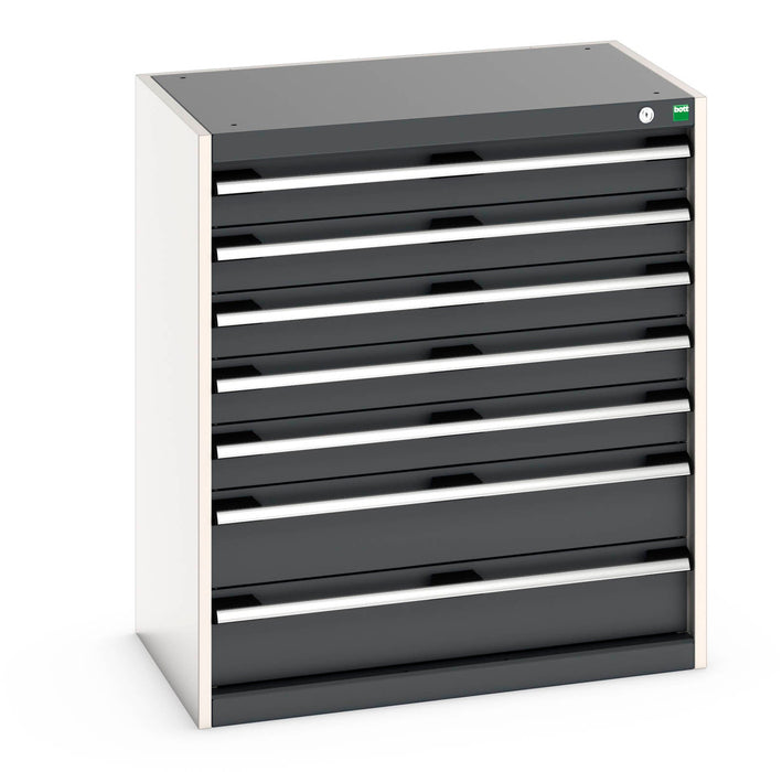 Bott Cubio Drawer Cabinet With 7 Drawers (WxDxH: 800x525x900mm) - Part No:40012029