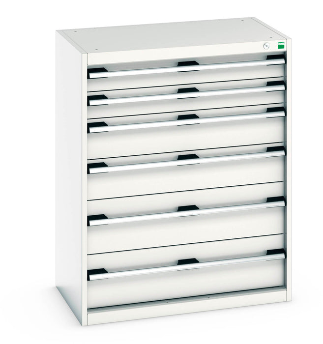 Bott Cubio Drawer Cabinet With 6 Drawers (WxDxH: 800x525x1000mm) - Part No:40012035