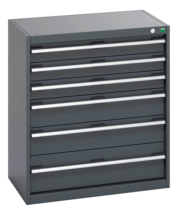 Bott Cubio Drawer Cabinet With 6 Drawers (WxDxH: 800x525x900mm) - Part No:40012087