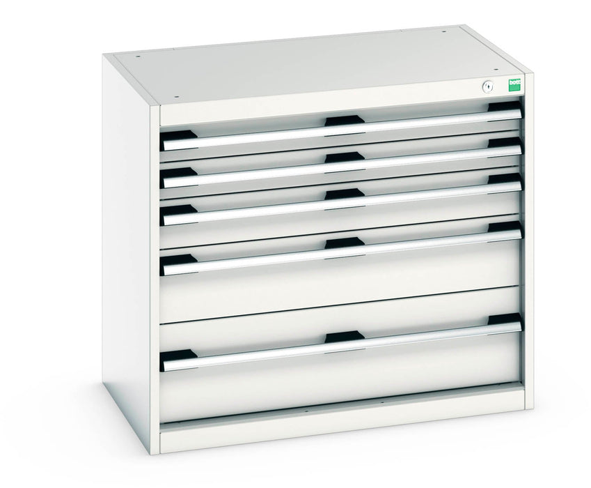 Bott Cubio Drawer Cabinet With 5 Drawers (WxDxH: 800x525x700mm) - Part No:40012095