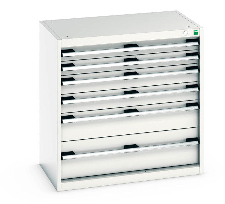 Bott Cubio Drawer Cabinet With 6 Drawers (WxDxH: 800x525x800mm) - Part No:40012097