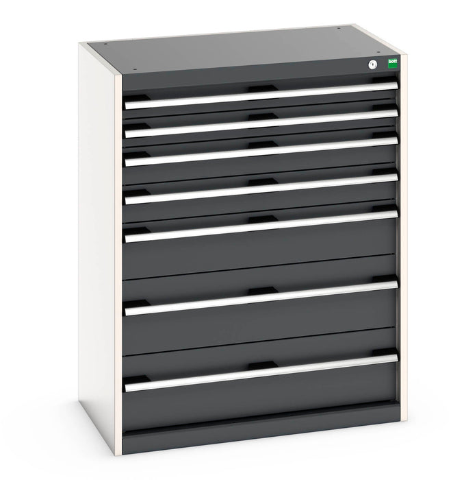 Bott Cubio Drawer Cabinet With 7 Drawers (WxDxH: 800x525x1000mm) - Part No:40012100