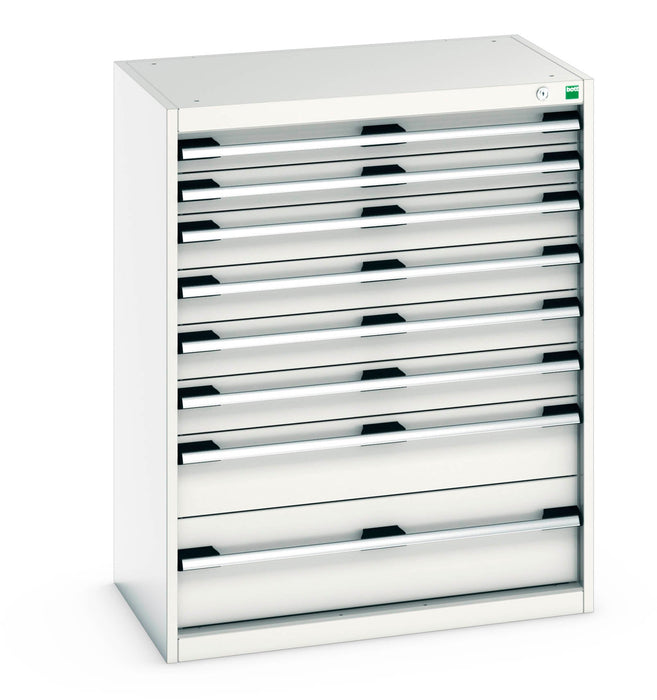 Bott Cubio Drawer Cabinet With 8 Drawers (WxDxH: 800x525x1000mm) - Part No:40012102