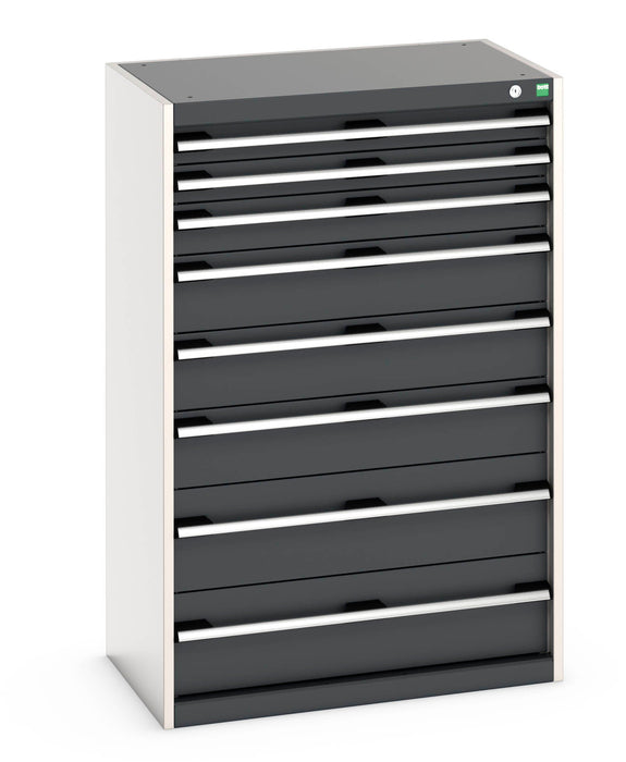 Bott Cubio Drawer Cabinet With 8 Drawers (WxDxH: 800x525x1200mm) - Part No:40012106