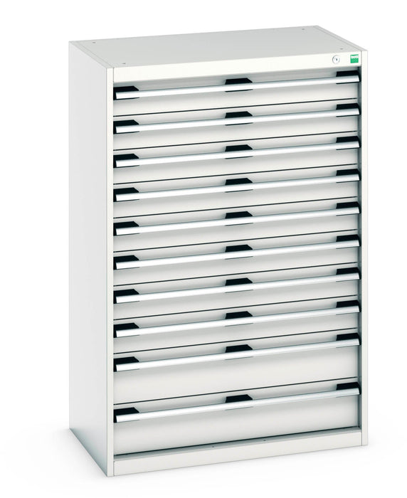 Bott Cubio Drawer Cabinet With 10 Drawers (WxDxH: 800x525x1200mm) - Part No:40012108