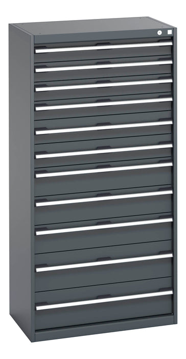 Bott Cubio Drawer Cabinet With 11 Drawers (WxDxH: 800x525x1600mm) - Part No:40012112