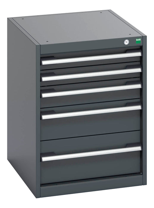 Bott Cubio Drawer Cabinet With 5 Drawers (WxDxH: 525x650x700mm) - Part No:40018027