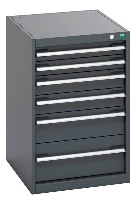 Bott Cubio Drawer Cabinet With 6 Drawers (WxDxH: 525x650x800mm) - Part No:40018039
