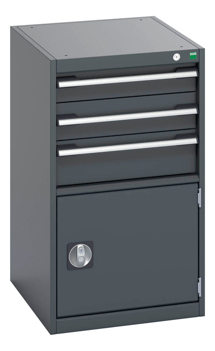 Bott Cubio Drawer-Door Cabinet With 3 Drawers / Door (WxDxH: 525x650x900mm) - Part No:40018043