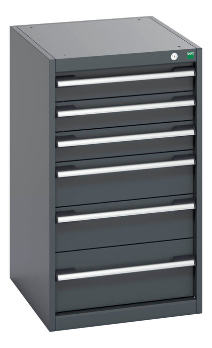 Bott Cubio Drawer Cabinet With 6 Drawers (WxDxH: 525x650x900mm) - Part No:40018049
