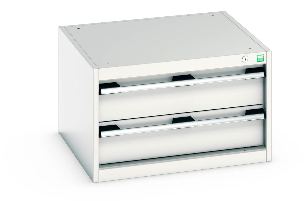 Bott Cubio Drawer Cabinet With 2 Drawers (WxDxH: 650x650x400mm) - Part No:40019005