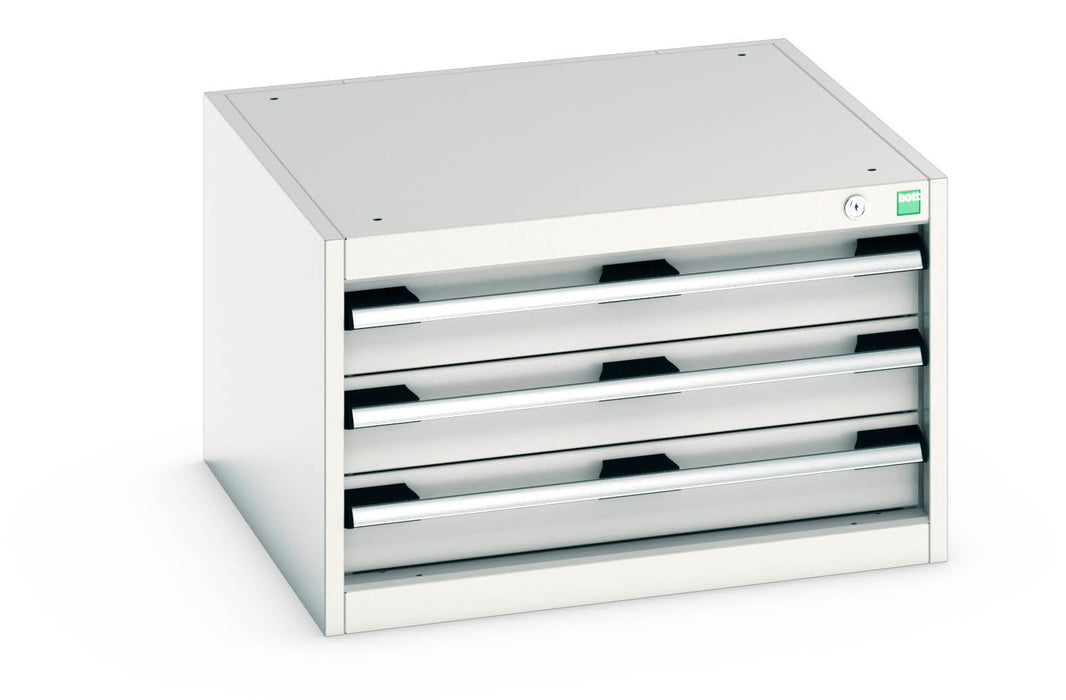 Bott Cubio Drawer Cabinet With 3 Drawers (WxDxH: 650x650x400mm) - Part No:40019009