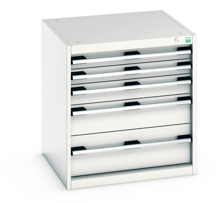 Bott Cubio Drawer Cabinet With 5 Drawers (WxDxH: 650x650x700mm) - Part No:40019027