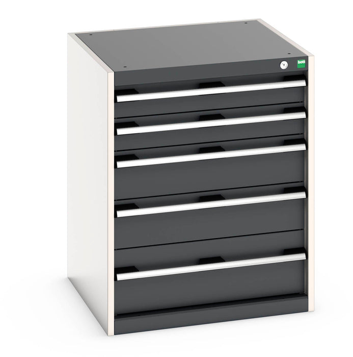 Bott Cubio Drawer Cabinet With 5 Drawers (WxDxH: 650x650x800mm) - Part No:40019035