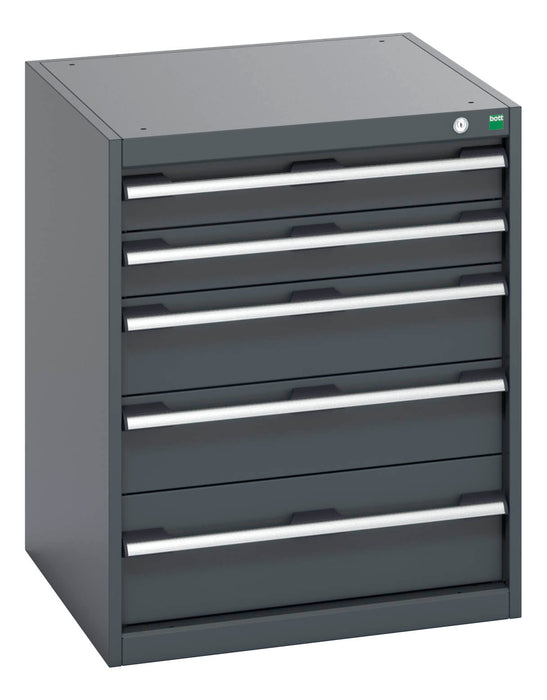 Bott Cubio Drawer Cabinet With 5 Drawers (WxDxH: 650x650x800mm) - Part No:40019035