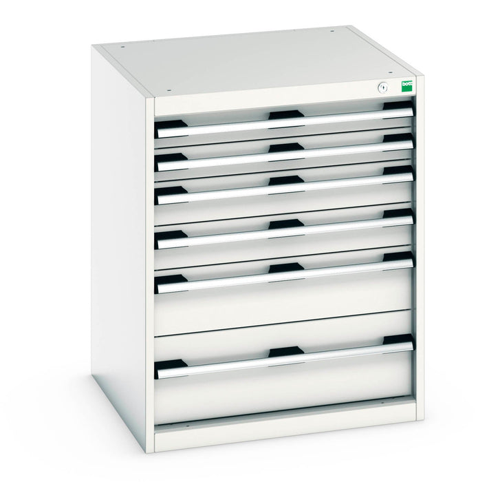 Bott Cubio Drawer Cabinet With 6 Drawers (WxDxH: 650x650x800mm) - Part No:40019039