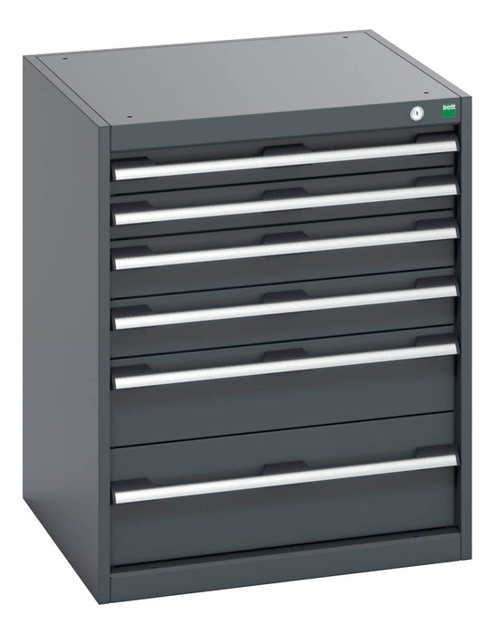 Bott Cubio Drawer Cabinet With 6 Drawers (WxDxH: 650x650x800mm) - Part No:40019039