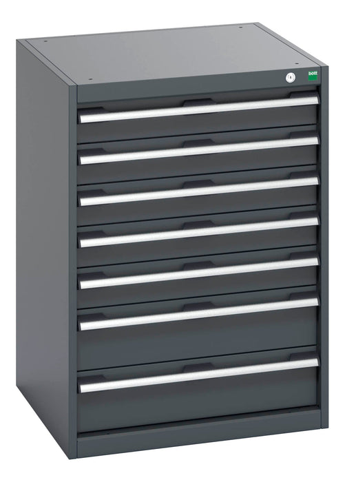 Bott Cubio Drawer Cabinet With 7 Drawers (WxDxH: 650x650x900mm) - Part No:40019051