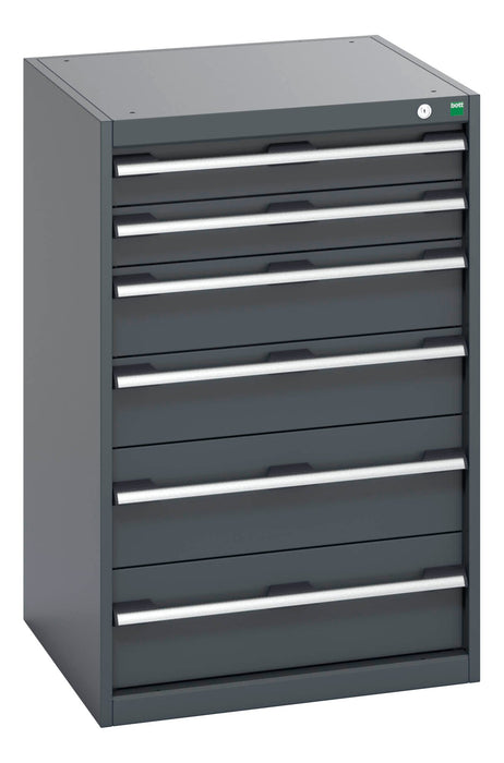 Bott Cubio Drawer Cabinet With 6 Drawers (WxDxH: 650x650x1000mm) - Part No:40019059