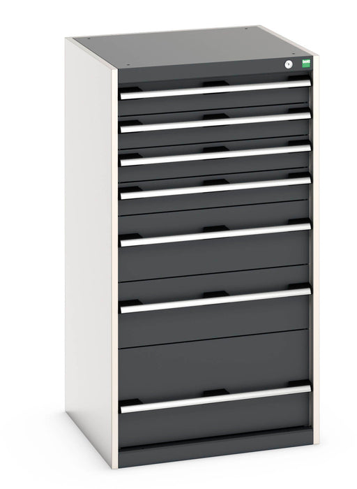 Bott Cubio Drawer Cabinet With 7 Drawers (WxDxH: 650x650x1200mm) - Part No:40019069