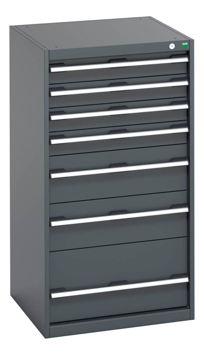 Bott Cubio Drawer Cabinet With 7 Drawers (WxDxH: 650x650x1200mm) - Part No:40019069