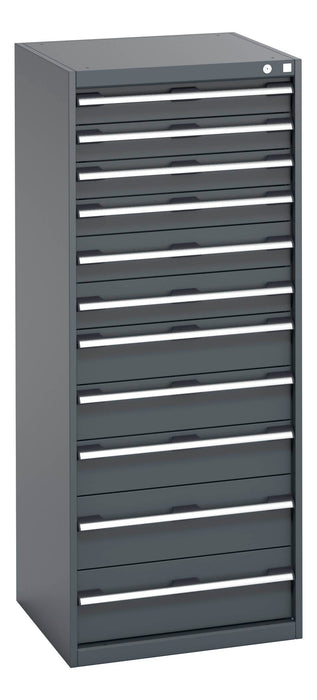 Bott Cubio Drawer Cabinet With 11 Drawers (WxDxH: 650x650x1600mm) - Part No:40019156