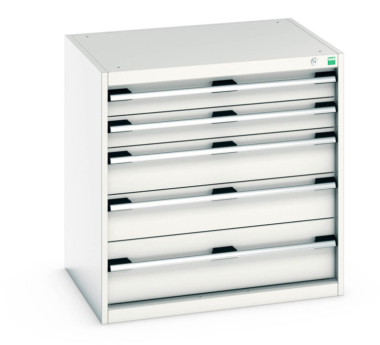 Bott Cubio Drawer Cabinet With 5 Drawers (WxDxH: 800x650x800mm) - Part No:40020025