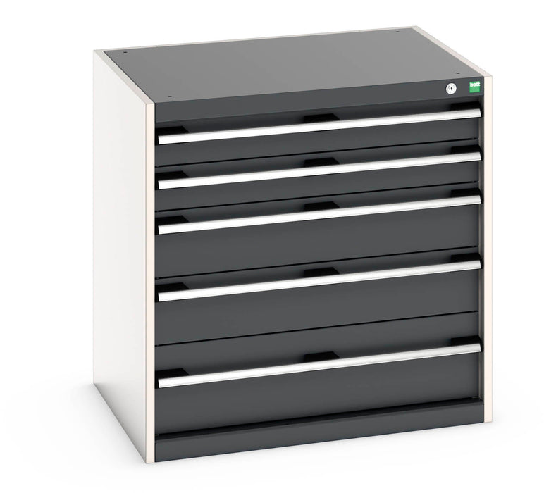 Bott Cubio Drawer Cabinet With 5 Drawers (WxDxH: 800x650x800mm) - Part No:40020025