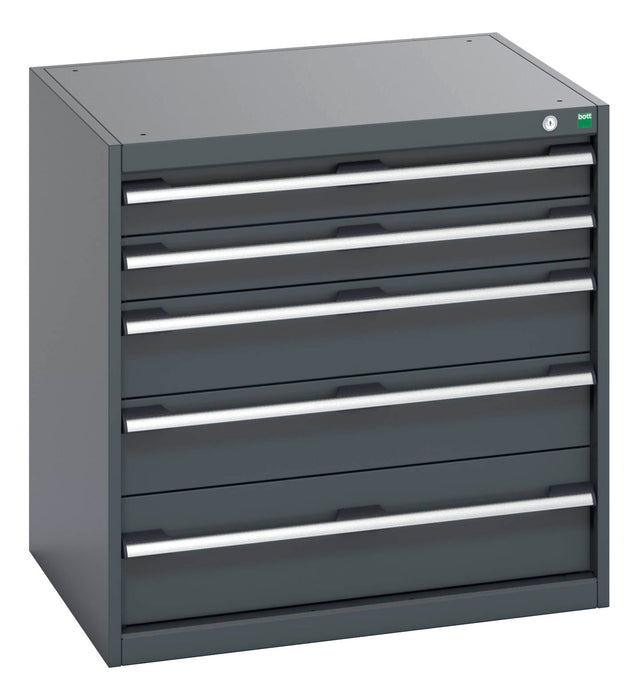 Bott Cubio Drawer Cabinet With 5 Drawers (WxDxH: 800x650x800mm) - Part No:40020025