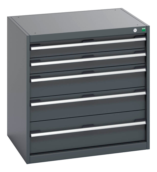 Bott Cubio Drawer Cabinet With 5 Drawers (200Kg) (WxDxH: 800x650x800mm) - Part No:40020026