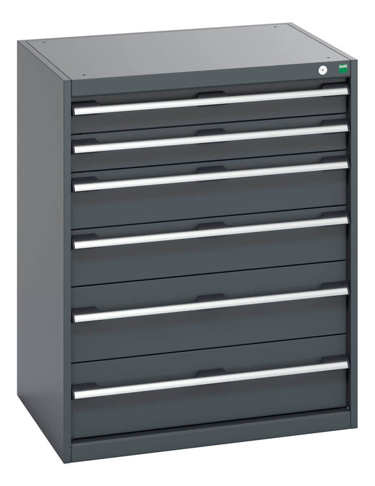 Bott Cubio Drawer Cabinet With 6 Drawers (200Kg) (WxDxH: 800x650x1000mm) - Part No:40020050