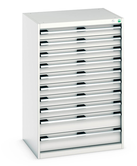 Bott Cubio Drawer Cabinet With 10 Drawers (WxDxH: 800x650x1200mm) - Part No:40020065