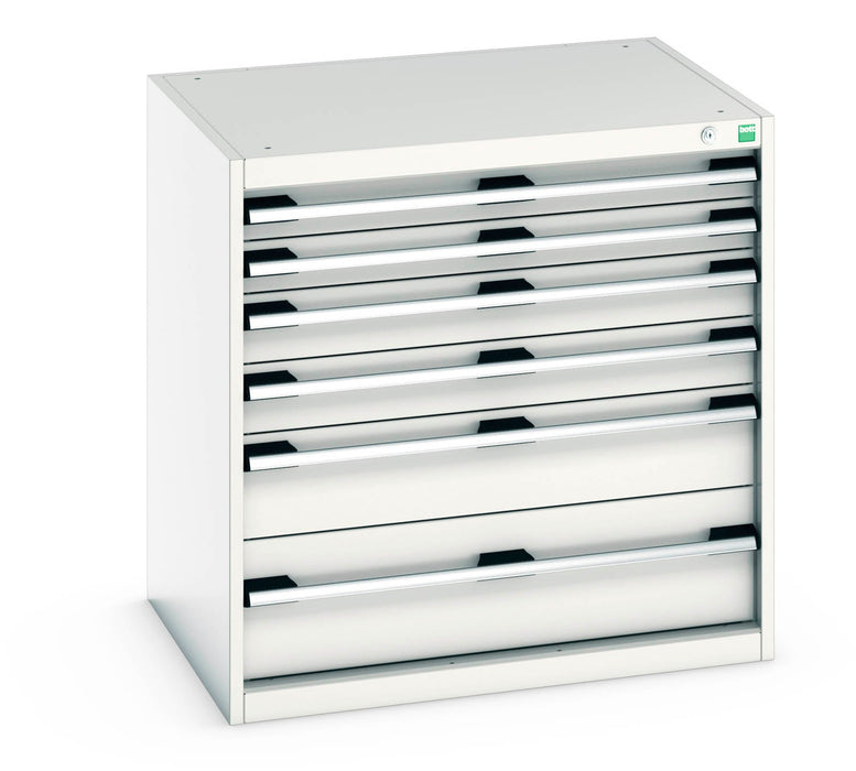 Bott Cubio Drawer Cabinet With 6 Drawers (WxDxH: 800x650x800mm) - Part No:40020129