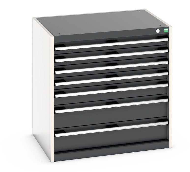 Bott Cubio Drawer Cabinet With 7 Drawers (WxDxH: 800x650x800mm) - Part No:40020137