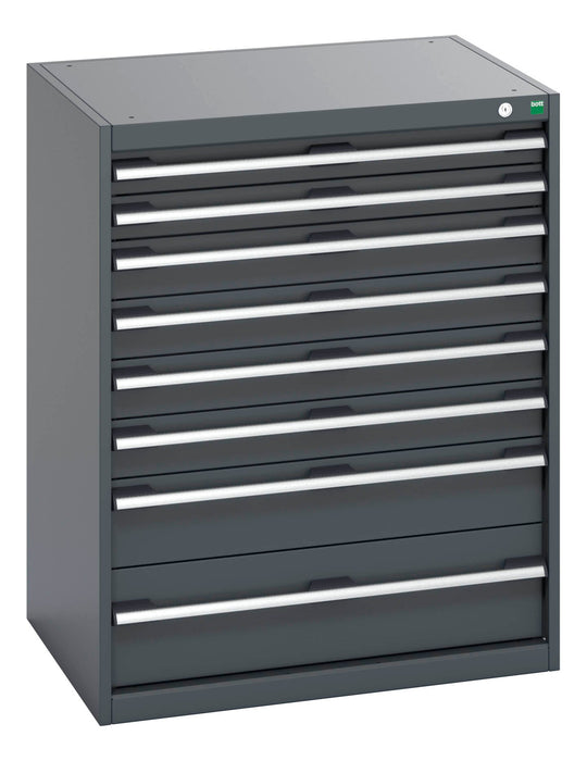 Bott Cubio Drawer Cabinet With 8 Drawers (WxDxH: 800x650x1000mm) - Part No:40020142