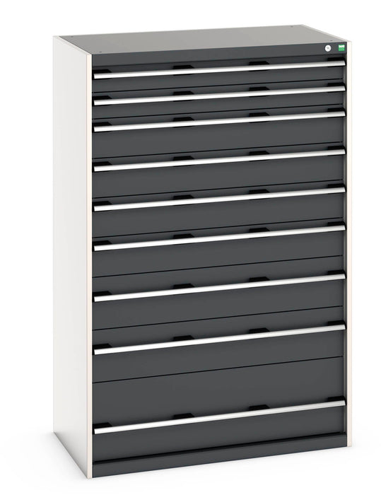 Bott Cubio Drawer Cabinet With 9 Drawers (WxDxH: 1050x650x1600mm) - Part No:40021043