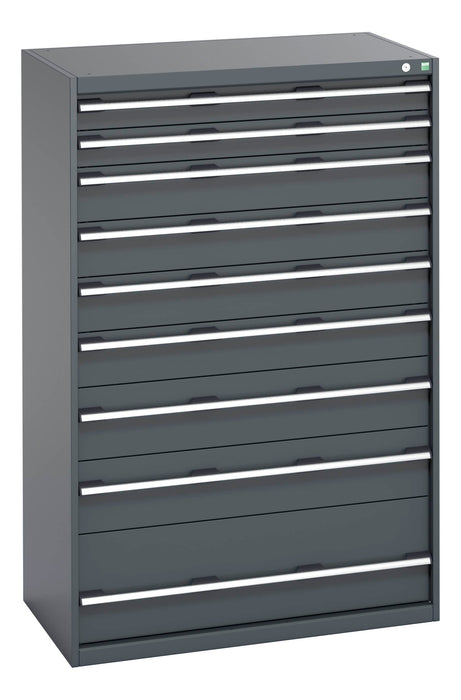 Bott Cubio Drawer Cabinet With 9 Drawers (WxDxH: 1050x650x1600mm) - Part No:40021043