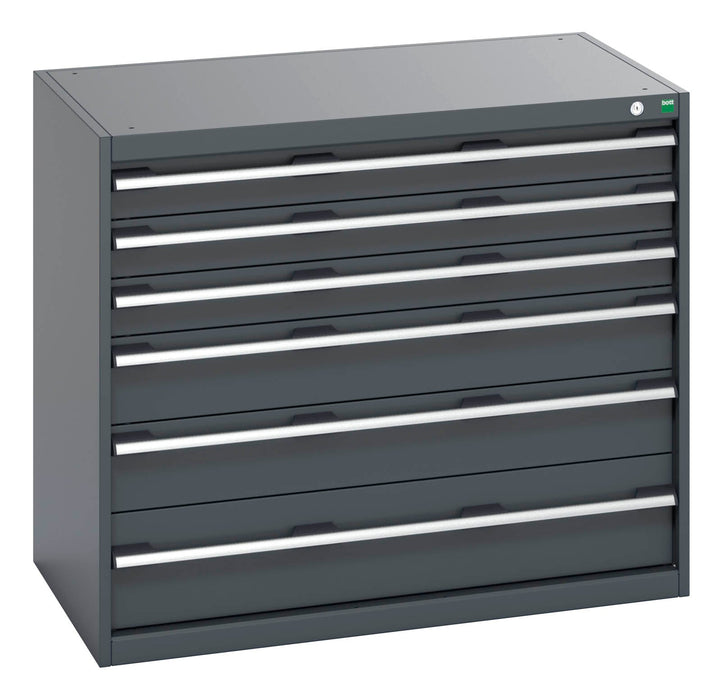 Bott Cubio Drawer Cabinet With 6 Drawers (200Kg) (WxDxH: 1050x650x900mm) - Part No:40021224