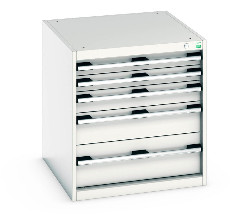 Bott Cubio Drawer Cabinet With 5 Drawers (WxDxH: 650x750x700mm) - Part No:40027007