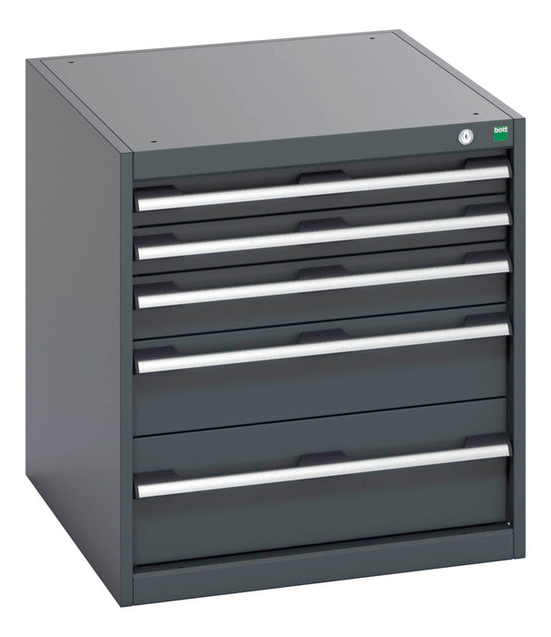 Bott Cubio Drawer Cabinet With 5 Drawers (WxDxH: 650x750x700mm) - Part No:40027007