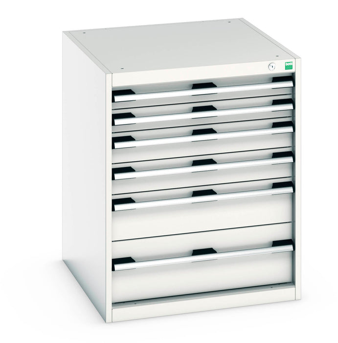 Bott Cubio Drawer Cabinet With 6 Drawers (WxDxH: 650x750x800mm) - Part No:40027019