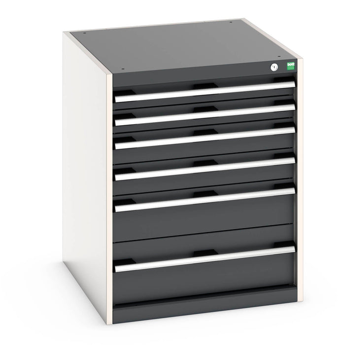 Bott Cubio Drawer Cabinet With 6 Drawers (WxDxH: 650x750x800mm) - Part No:40027019