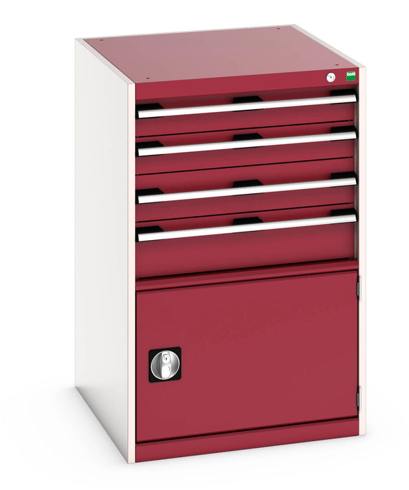 Bott Cubio Drawer-Door Cabinet With 4 Drawers / Door (WxDxH: 650x750x1000mm) - Part No:40027023