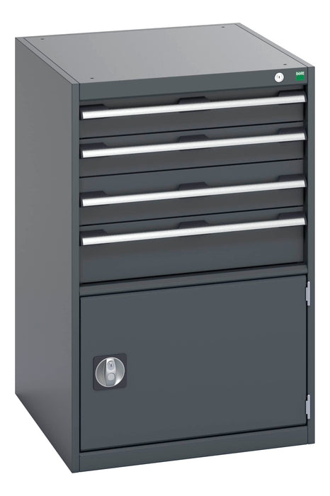 Bott Cubio Drawer-Door Cabinet With 4 Drawers / Door (WxDxH: 650x750x1000mm) - Part No:40027023