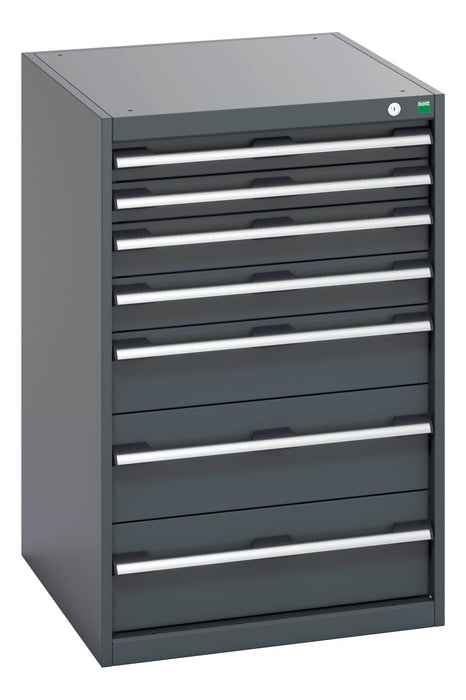 Bott Cubio Drawer Cabinet With 7 Drawers (WxDxH: 650x750x1000mm) - Part No:40027031