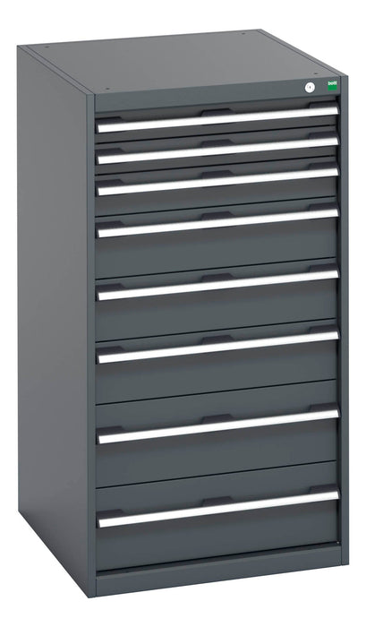 Bott Cubio Drawer Cabinet With 8 Drawers (WxDxH: 650x750x1200mm) - Part No:40027039